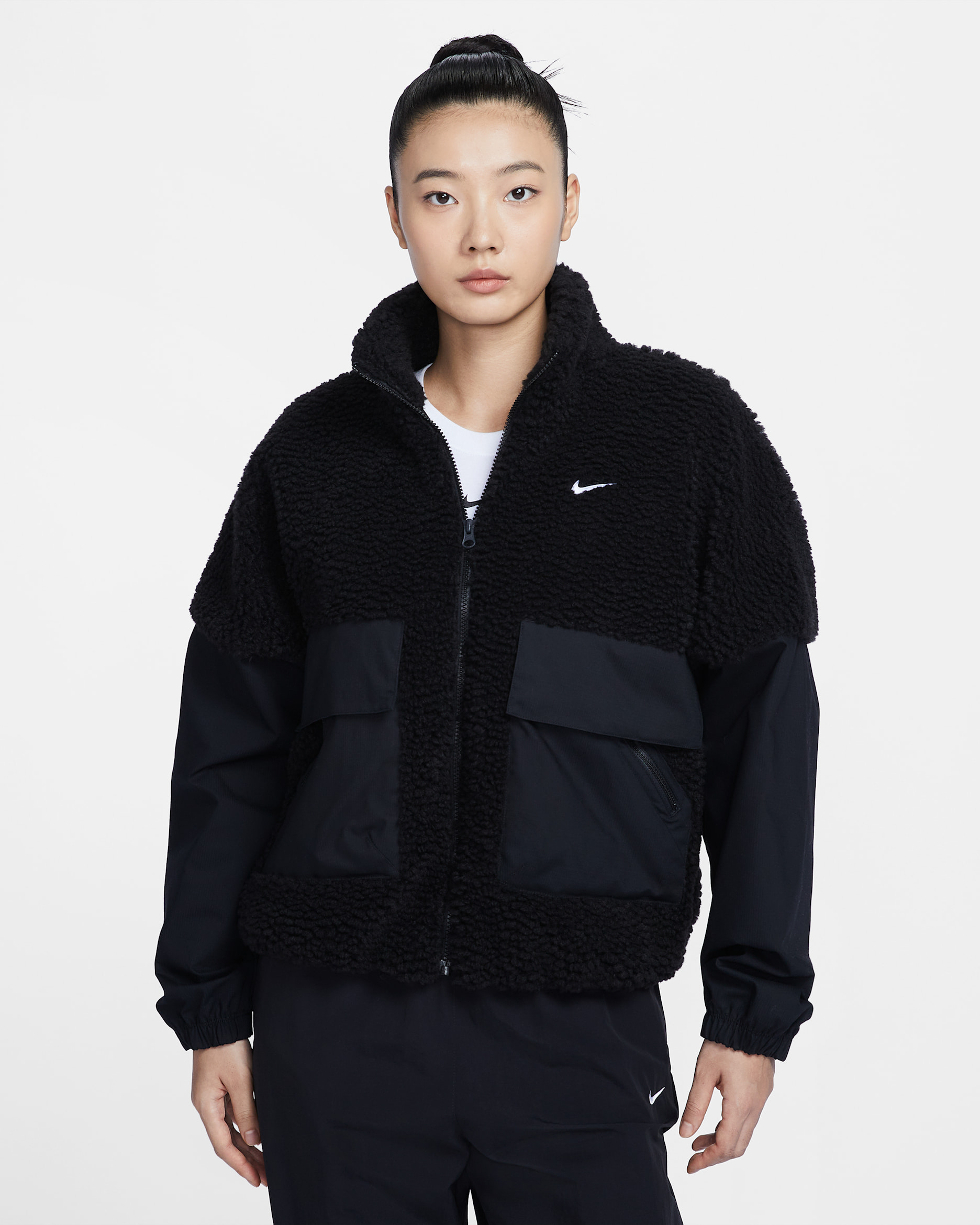 新品　NIKE【ナイキ】エッセンシャル オーバーサイズド コージー ジャケット NIKE公式】ナイキ スポーツウェア エッセンシャル ウィメンズ オーバー
